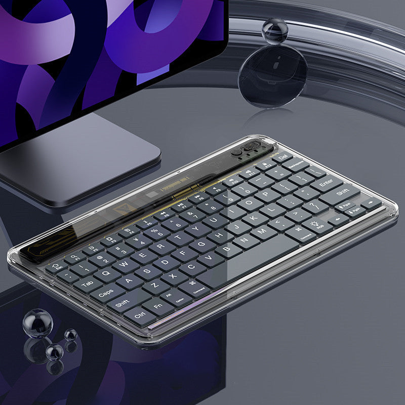Avelena | Transparent Wireless Bluetooth-Tastatur