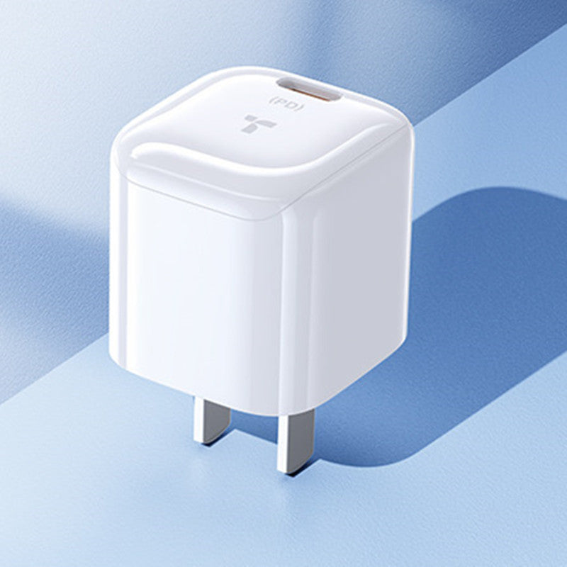 Avelena | Tragbares USB-C PD Wandladegerät, mit Schnelllade-Chip, für Telefon, Tablet, Kopfhörer & mehr