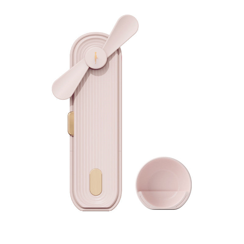 Avelena | Tragbarer wiederaufladbarer Handventilator, mit zwei Windgeschwindigkeiten & Power Bank
