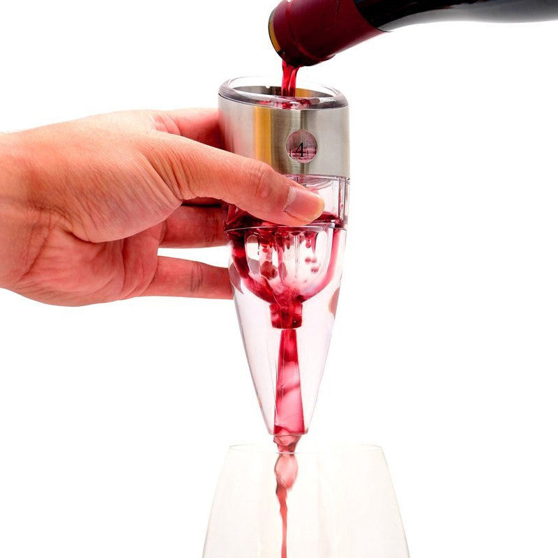 Avelena | Verstellbare tragbare Weinausgießer, für Zuhause, Party, Familie, Weihnachten