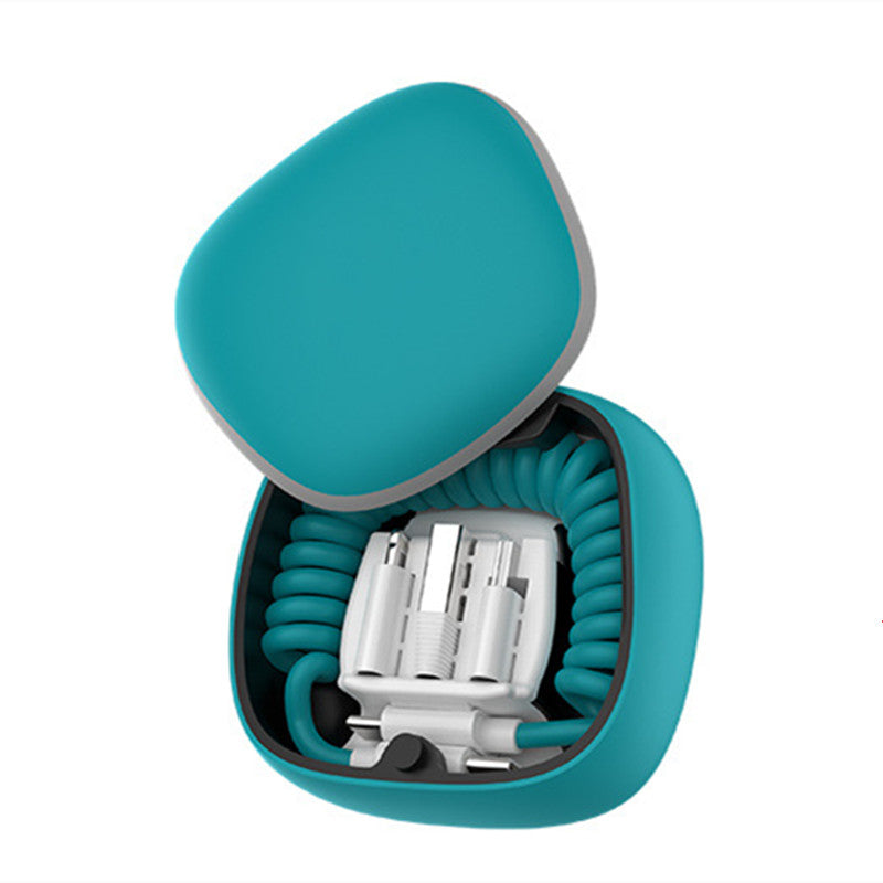 Avelena | All-in-one Frühling Kabel Powerbank Type-c Android Lightning Speicherbox Notfall mini Powerbank