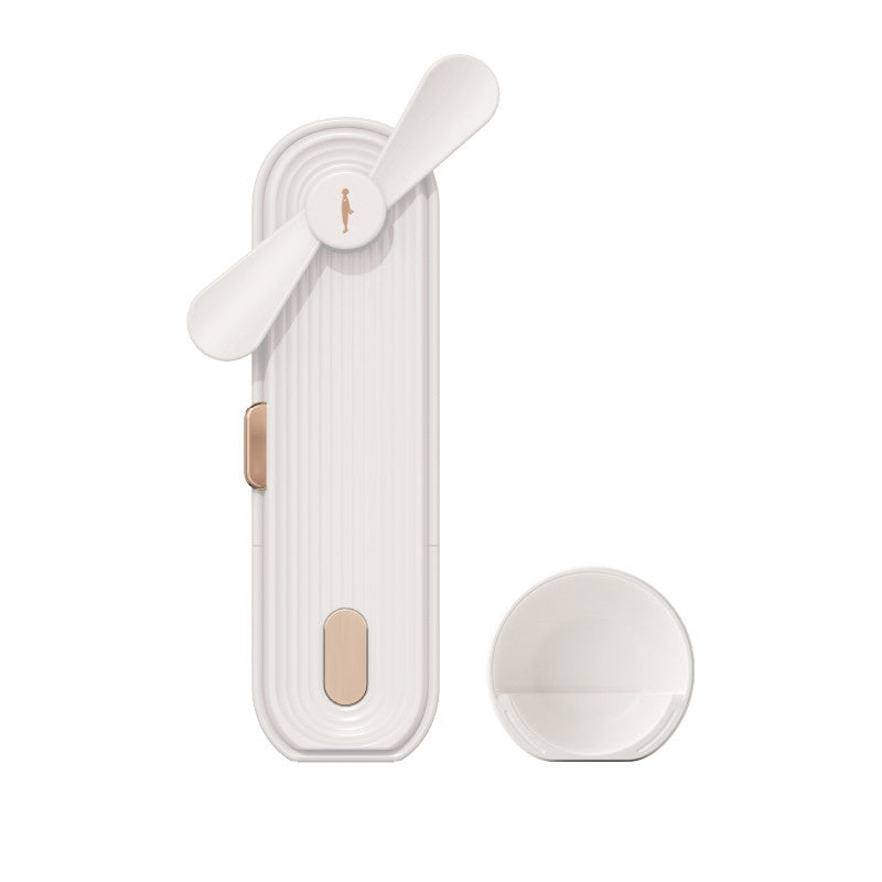 Avelena | Tragbarer wiederaufladbarer Handventilator, mit zwei Windgeschwindigkeiten & Power Bank