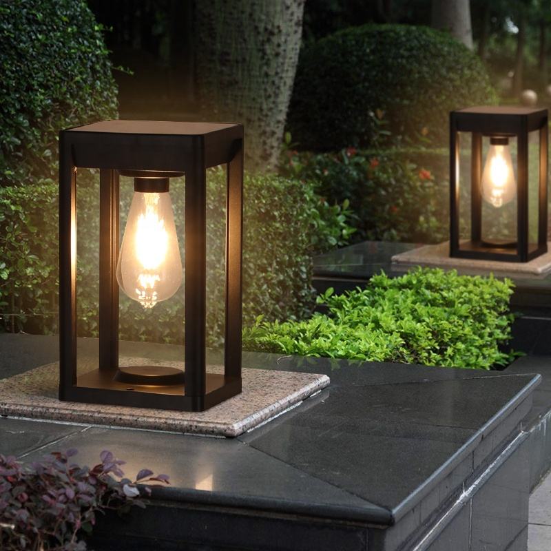 Avelena | PillarGlow - Energiesparende Solar-Außenlampe
