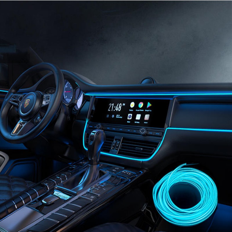 Avelena | USB Innenraum Ambientebeleuchtungsstreifen für Autos