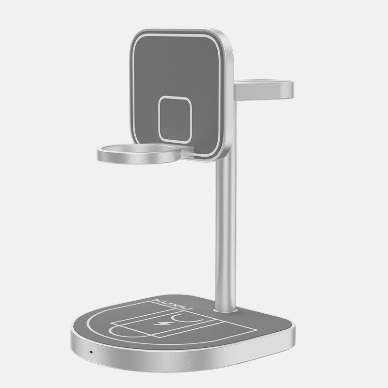 Avelena | 3-in-1 Basketball-Stil Magnetischer Kabelloser Ladegerät