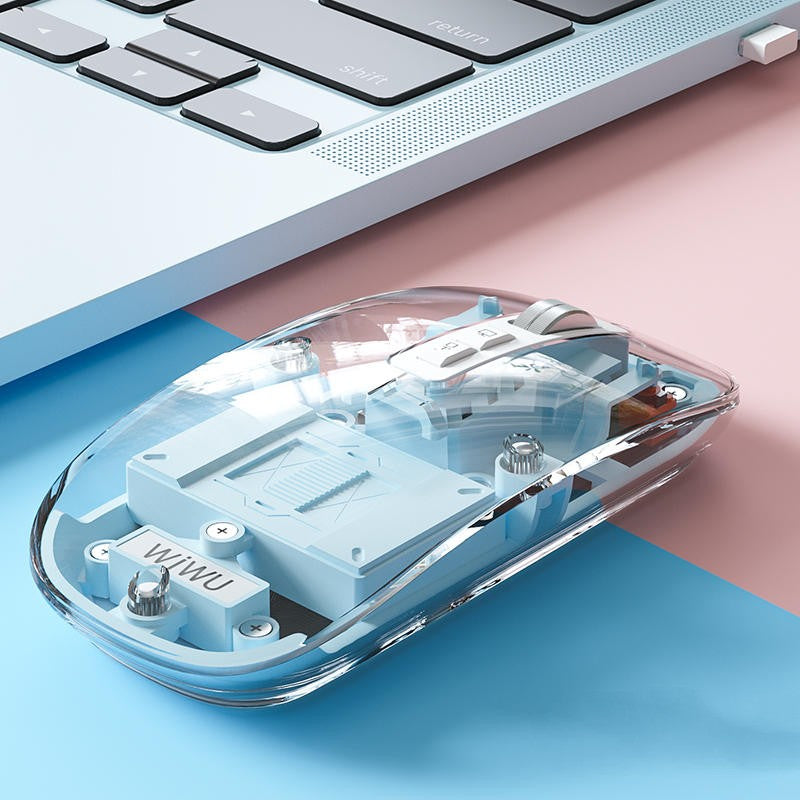 Avelena | Transparente drahtlose stille Bluetooth-Maus