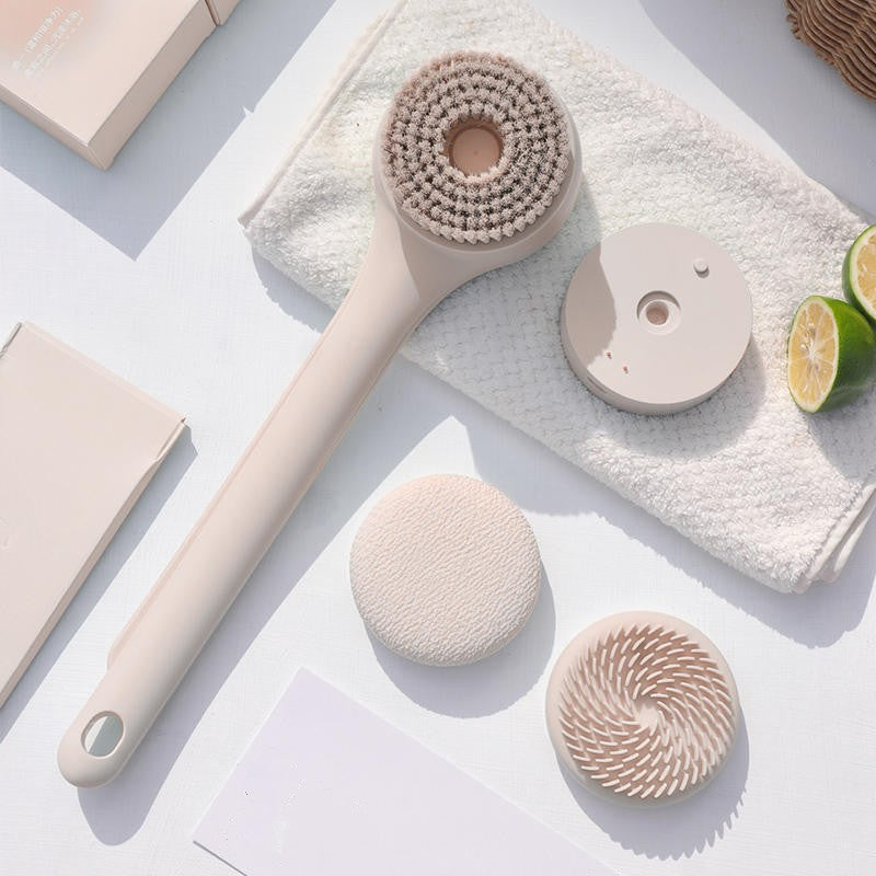 Avelena | Elektrische Massage-Duschbürste - Faules Baden Peeling-Werkzeug