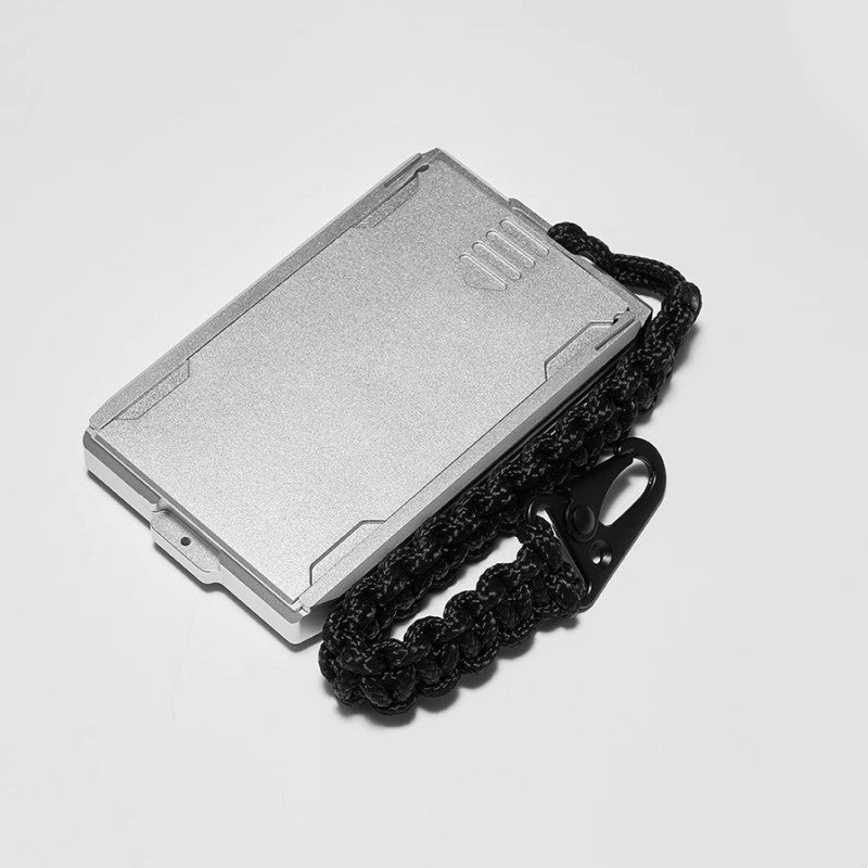 Avelena | Ultra-dünne Metallbrieftasche für Arbeitsausweise und Karten