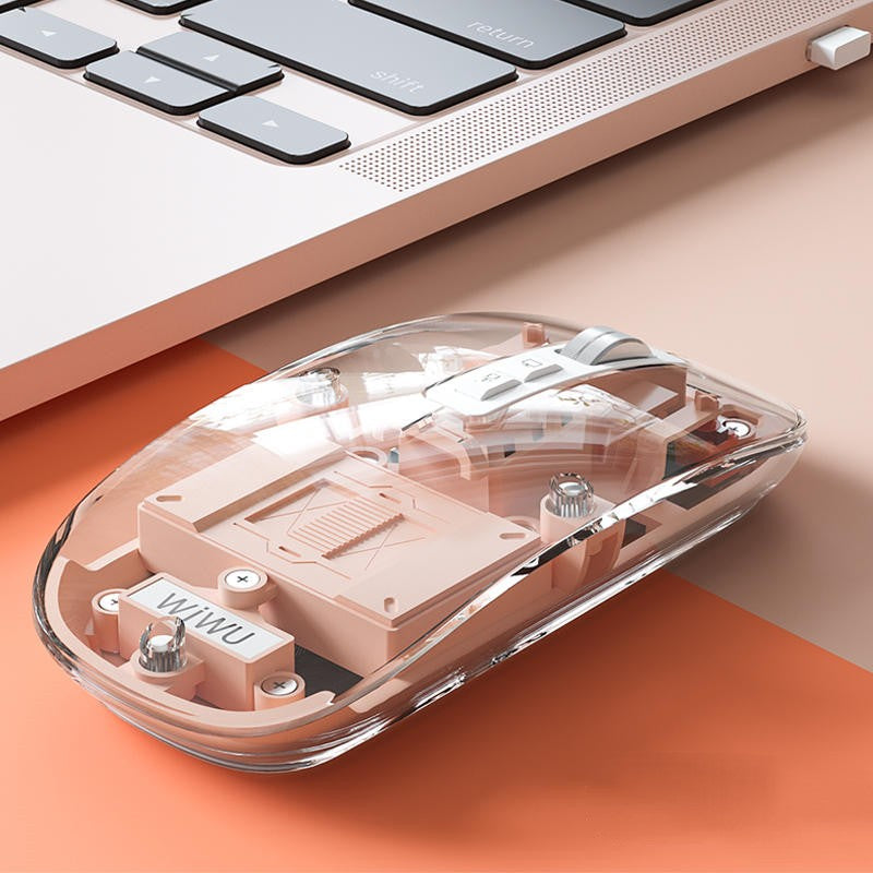 Avelena | Transparente drahtlose stille Bluetooth-Maus