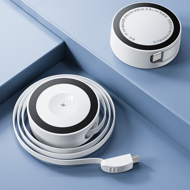 Avelena | 3-in-1 tragbares magnetisches kabelloses Ladegerät