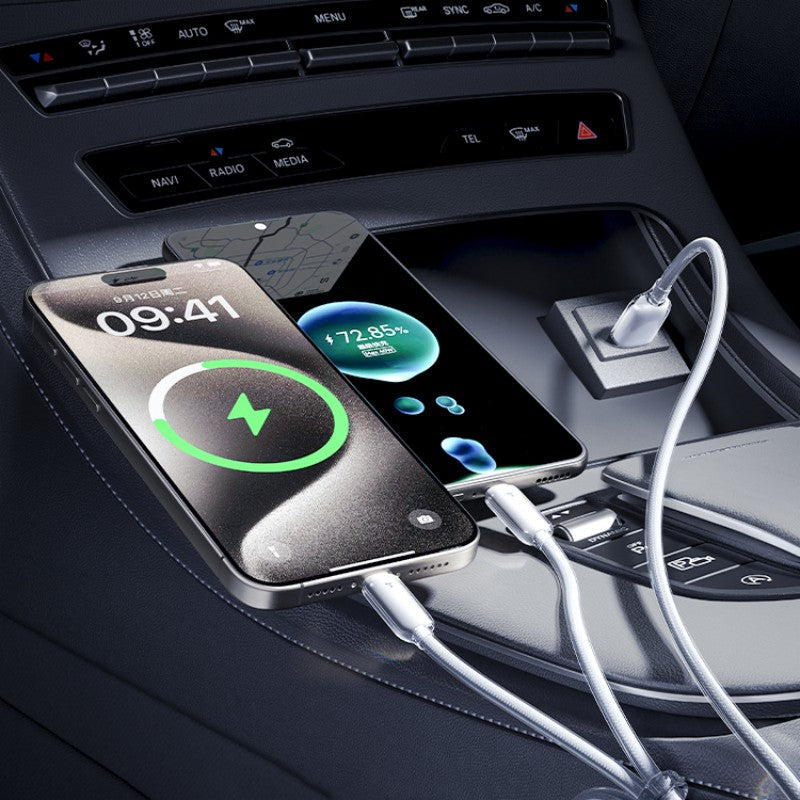 Avelena | 3-in-1 Sync Schnelllade-Datenkabel