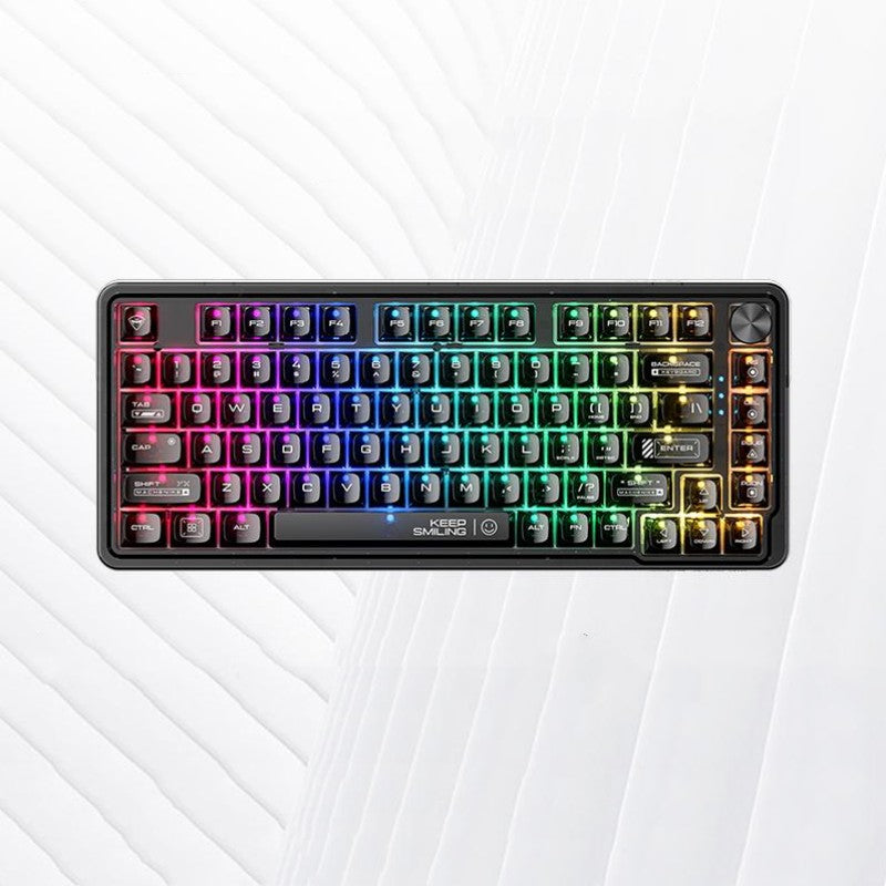 Avelena | Verdrahtet Transparente Keycap Box Mechanische Tastatur