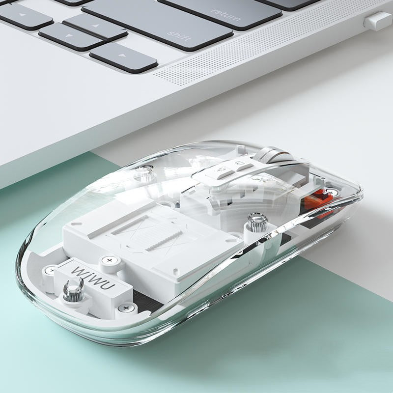 Avelena | Transparente drahtlose stille Bluetooth-Maus