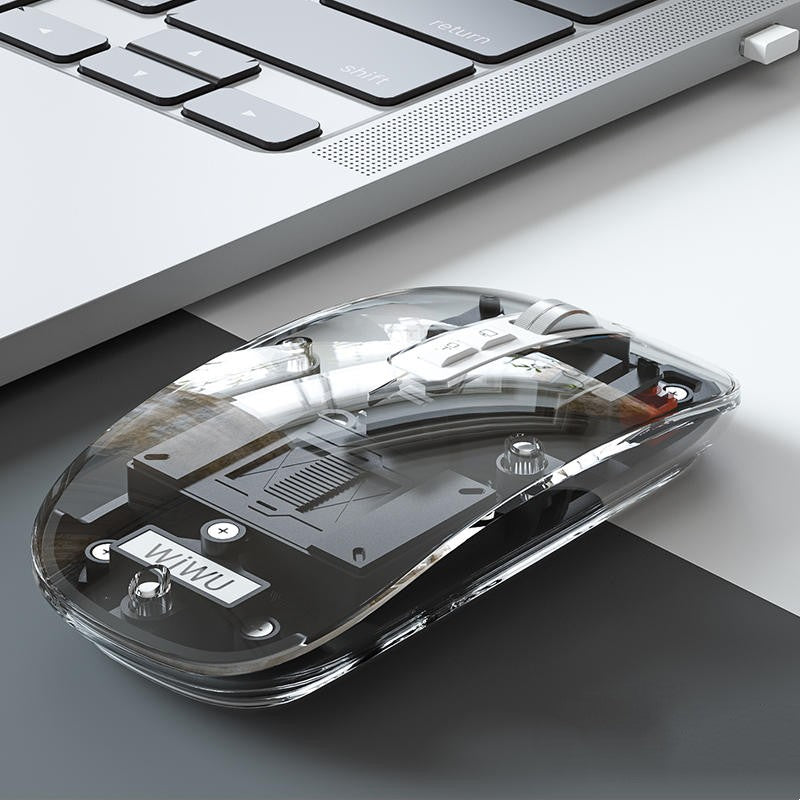 Avelena | Transparente drahtlose stille Bluetooth-Maus