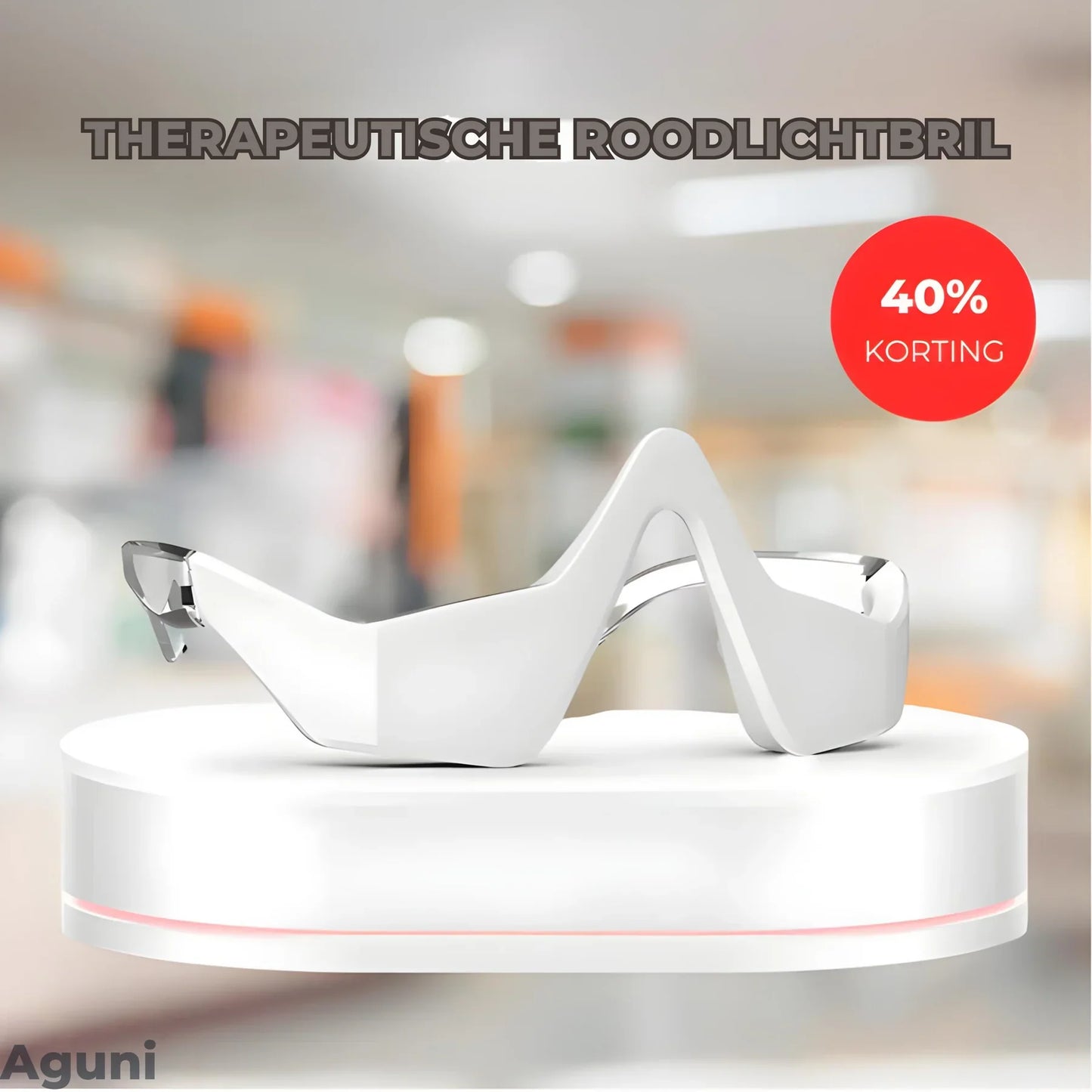 Avelena | Therapeutische EMS-Brille mit Rotlicht-Technologie