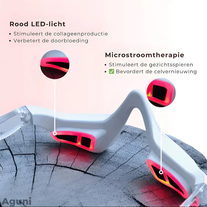 Avelena | Therapeutische EMS-Brille mit Rotlicht-Technologie
