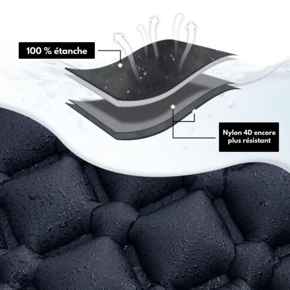 Avelena | Aufblasbare Campingmatratze mit Fußpumpe & ergonomischem Komfort