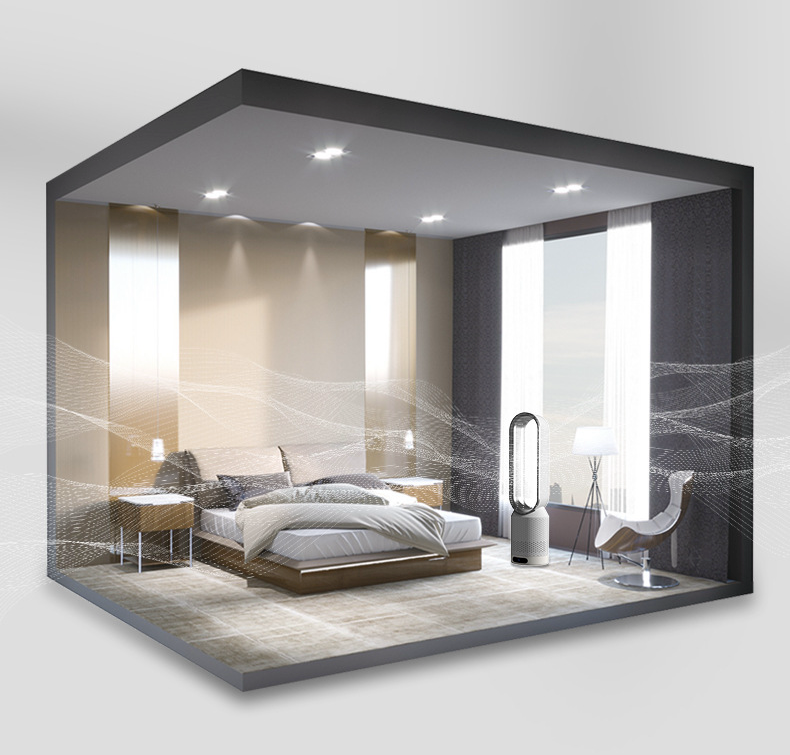 Avelena | Airpure | 3-in-1 Luftkühler mit Luftreiniger | Oszillation & LED-Touch
