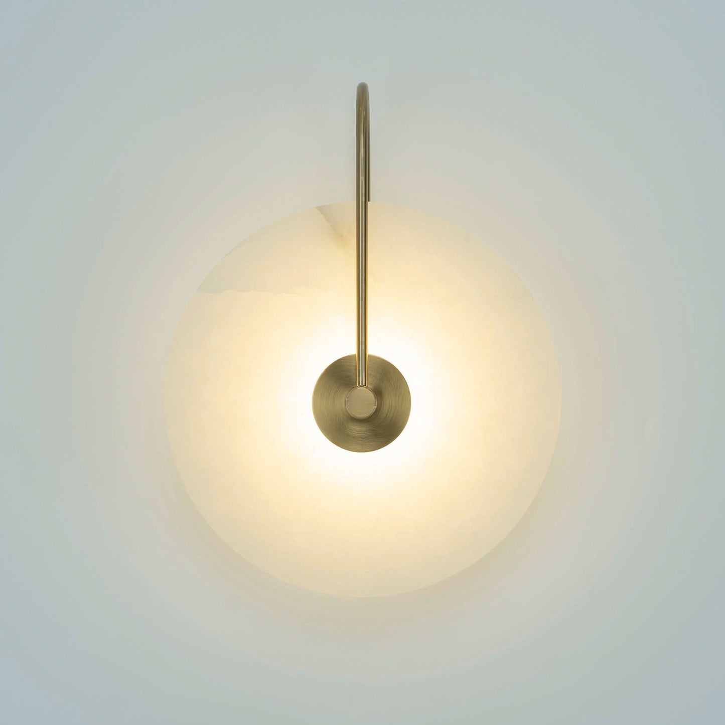 Avelena | Alabaster LED Wandleuchte – Modernes Ambientebeleuchtung