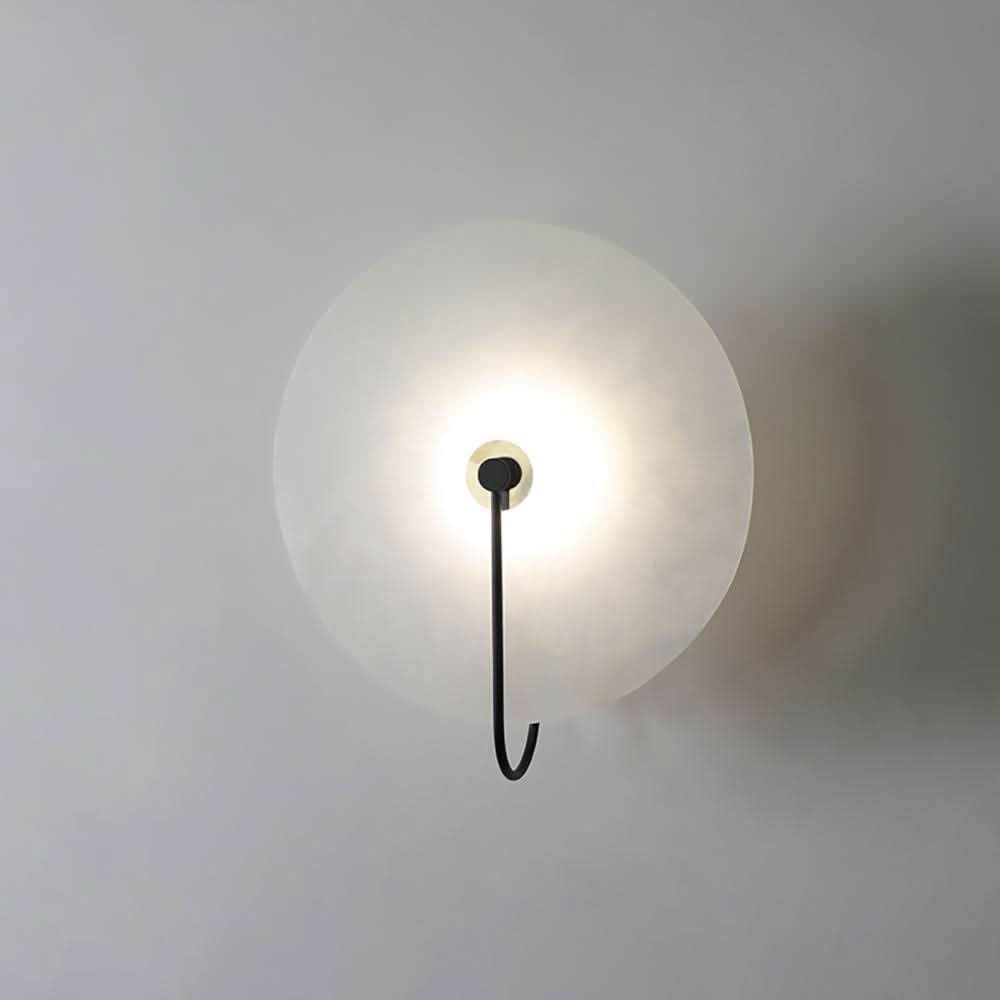 Avelena | Alabaster LED Wandleuchte – Modernes Ambientebeleuchtung