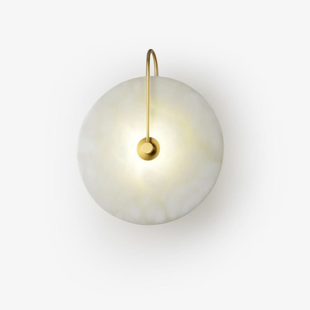 Avelena | Alabaster LED Wandleuchte – Modernes Ambientebeleuchtung