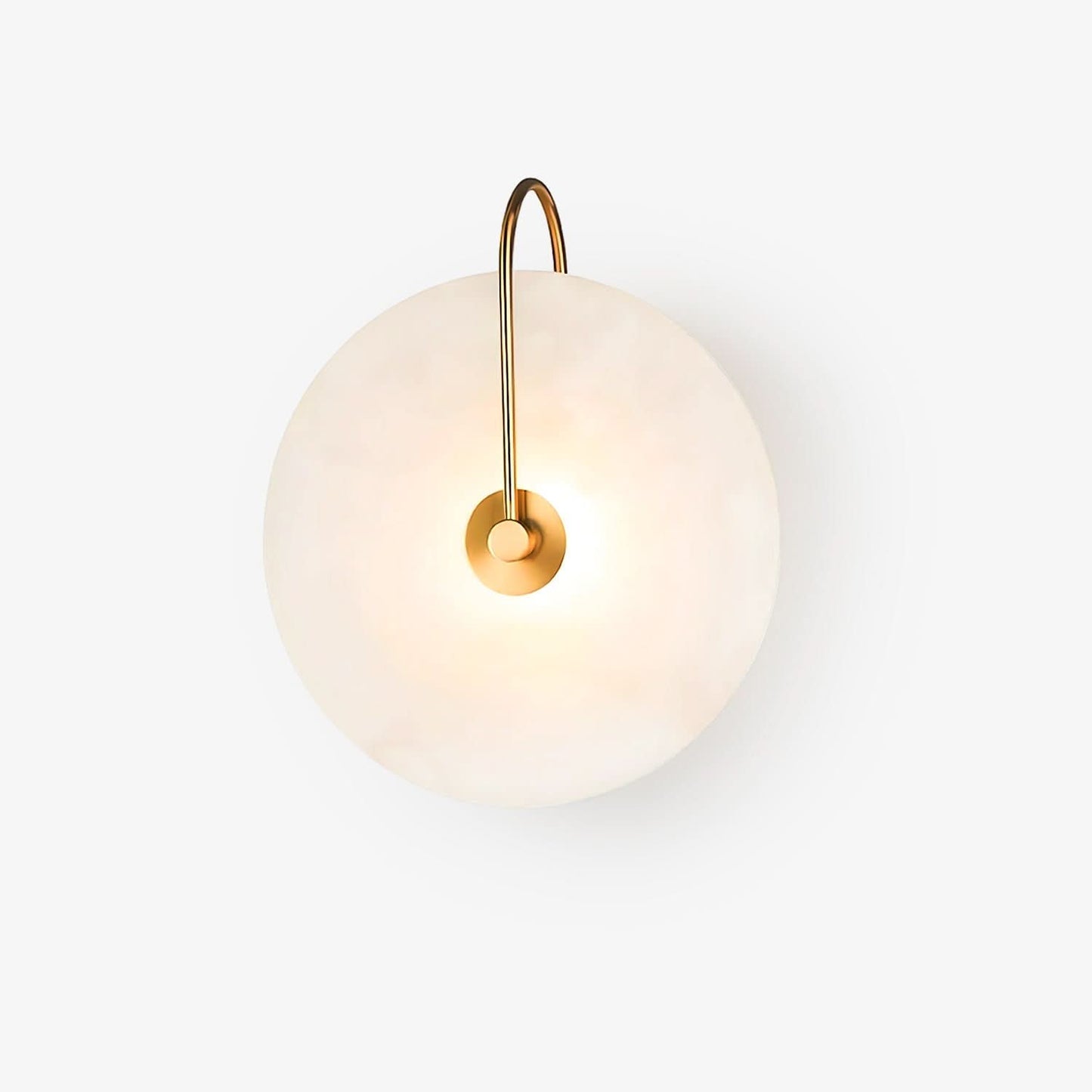 Avelena | Alabaster LED Wandleuchte – Modernes Ambientebeleuchtung