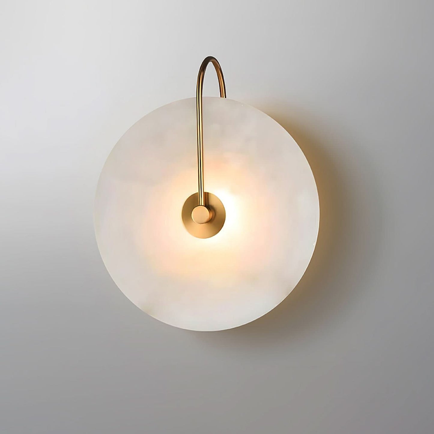 Avelena | Alabaster LED Wandleuchte – Modernes Ambientebeleuchtung