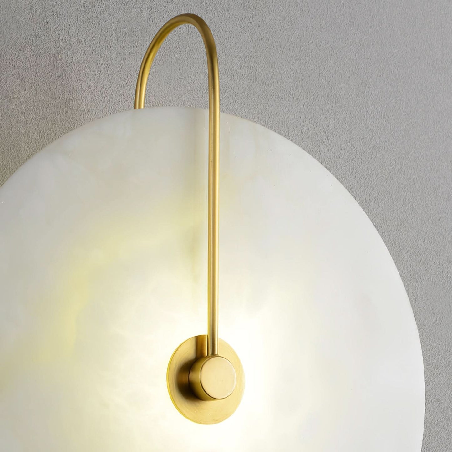 Avelena | Alabaster LED Wandleuchte – Modernes Ambientebeleuchtung