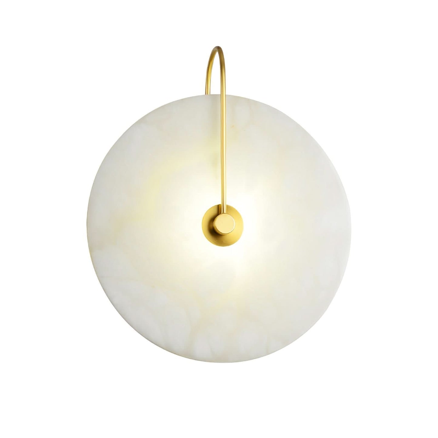 Avelena | Alabaster LED Wandleuchte – Modernes Ambientebeleuchtung