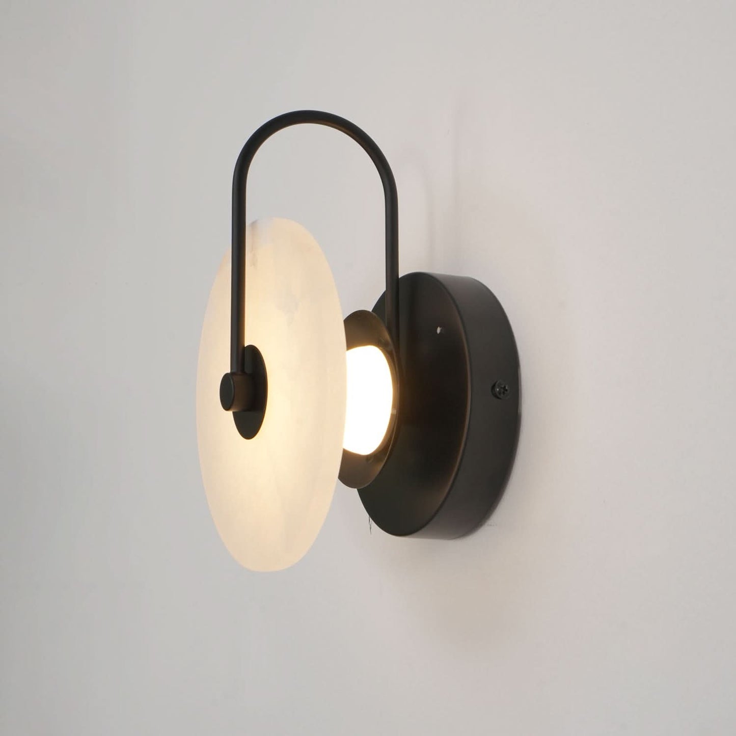 Avelena | Alabaster LED Wandleuchte – Modernes Ambientebeleuchtung