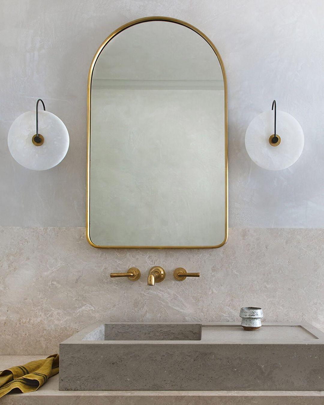 Avelena | Weiße Alabaster-Wandlampe