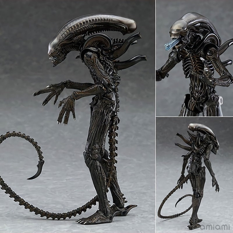 Avelena | Alien Figma Sp-108 Actionfiguren Spielzeug 18cm Hochwertige Alien Statue Modell Puppe Sammlerstücke Ornamente Kindergeschenke