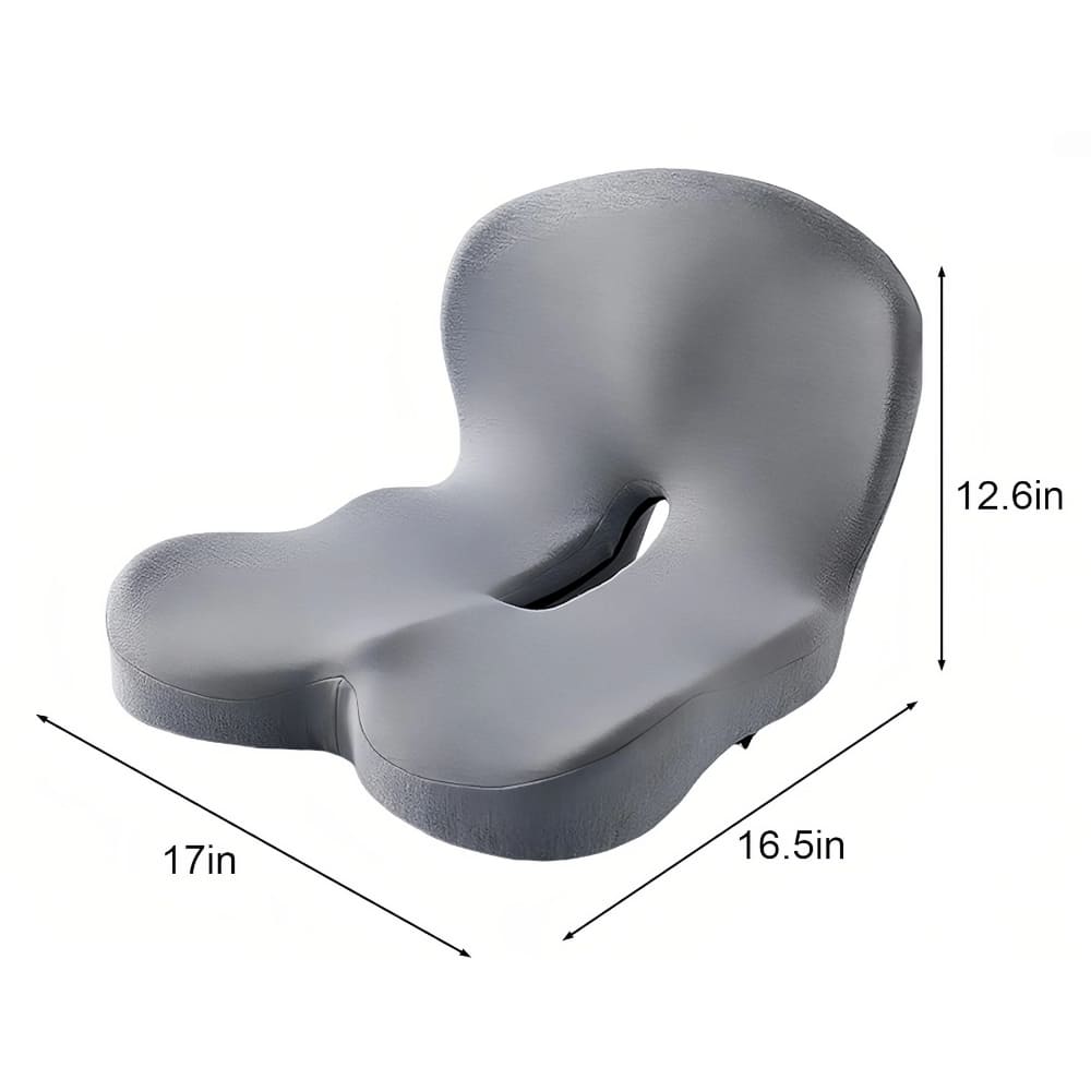 Avelena | All-in-One Orthopedic Memory Foam Seat Cushion - Cushion for Seat and Back for Pain Relief and Comfort