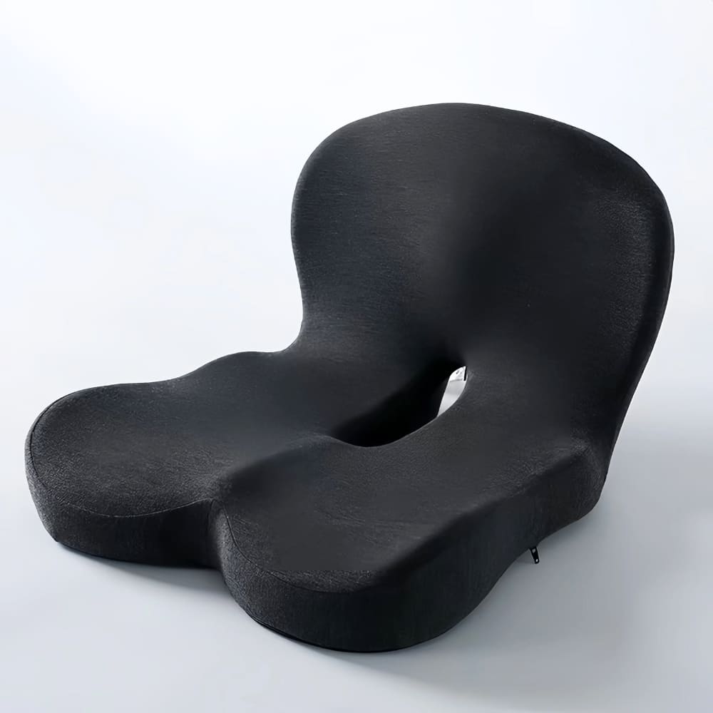 Avelena | All-in-One Orthopedic Memory Foam Seat Cushion - Cushion for Seat and Back for Pain Relief and Comfort