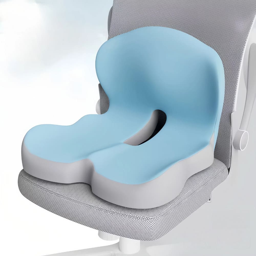Avelena | All-in-One Orthopedic Memory Foam Seat Cushion - Cushion for Seat and Back for Pain Relief and Comfort
