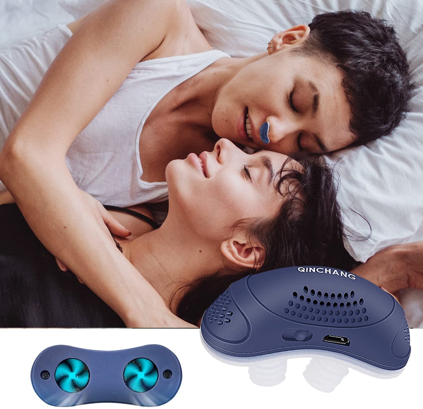 Avelena | Anti-Schnarch-Gerät | Schlauchloses, maskenloses Mikro-CPAP