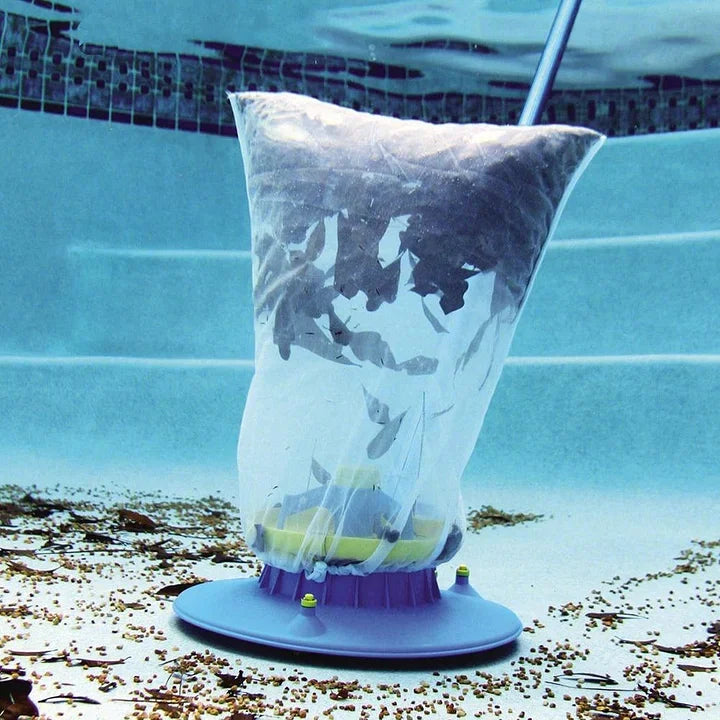 Avelena | AquaVac – Chemiefreier Poolstaubsauger mit leistungsstarker Schlauchabsaugung für Blätter, Schmutz & Ablagerungen