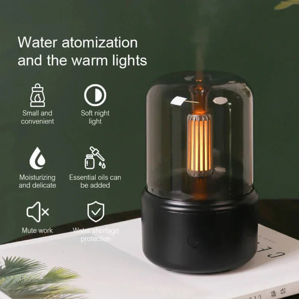 Avelena | Aromin – Tragbarer Mini-Aroma-Diffusor mit Nachtlicht