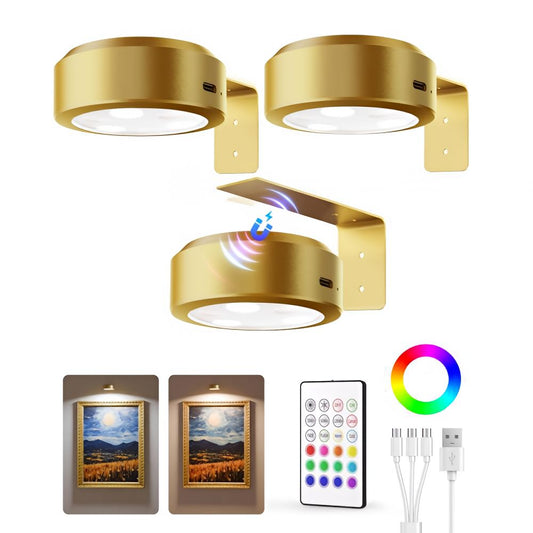 Avelena | ArtLume | Kabellose wiederaufladbare LED-Strahler für Bild- und Kunstbeleuchtung