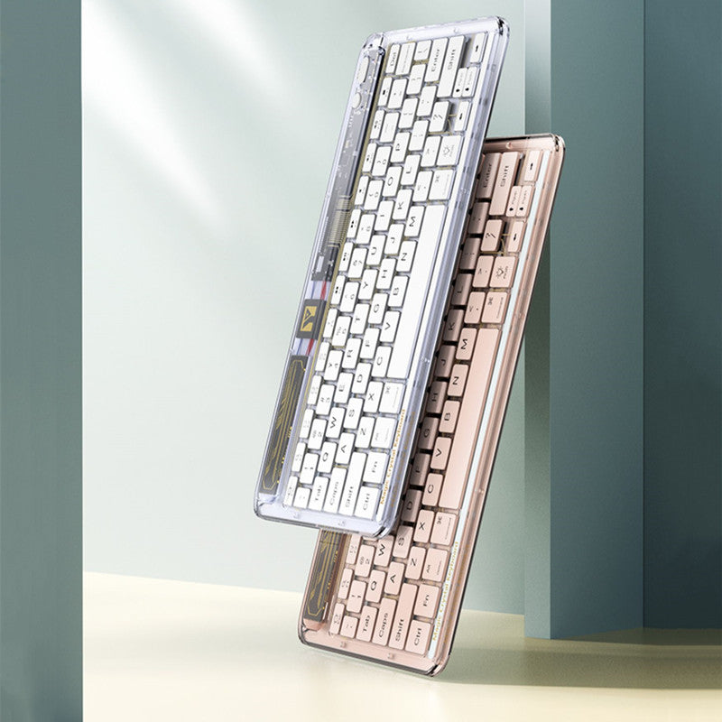 Avelena | Transparent Wireless Bluetooth-Tastatur