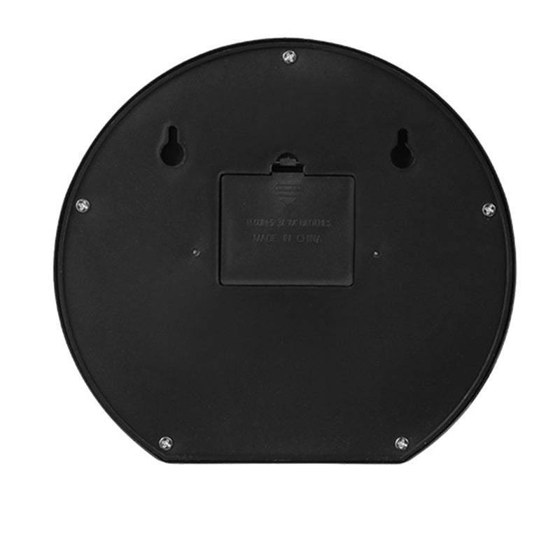 Avelena | Zeitgenössische Retro ABS Simulierte Flamme Kamin Runde Batterie Rechteckige LED Tischlampe Für Wohnzimmer
