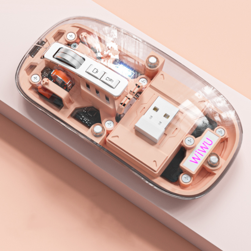 Avelena | Transparente drahtlose stille Bluetooth-Maus
