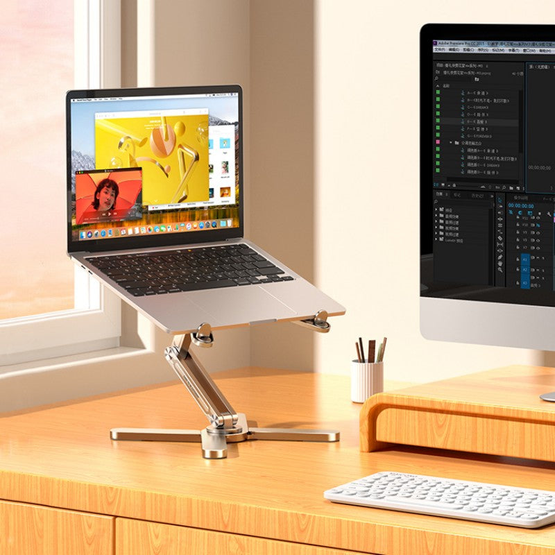 Avelena | 360¬∞ drehbarer Kühlbarer klappbarer Laptopständer