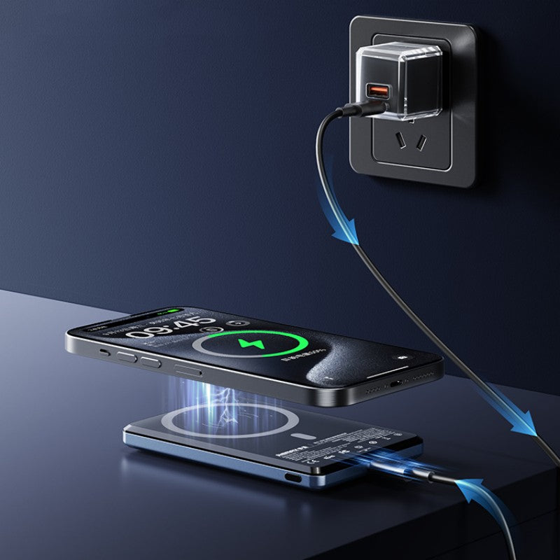 Avelena | Ultra-slim und tragbare magnetische kabellose Powerbank