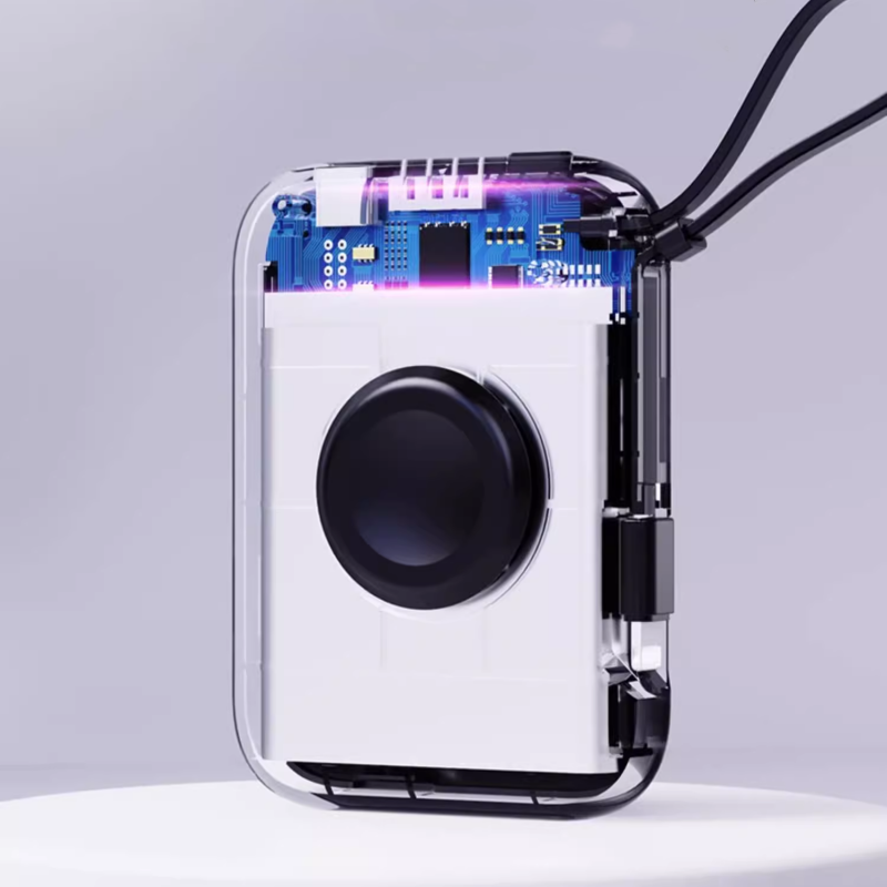 Avelena | Tragbare Smartphone-Uhr 2-in-1 mit integriertem Datenkabel und Powerbank