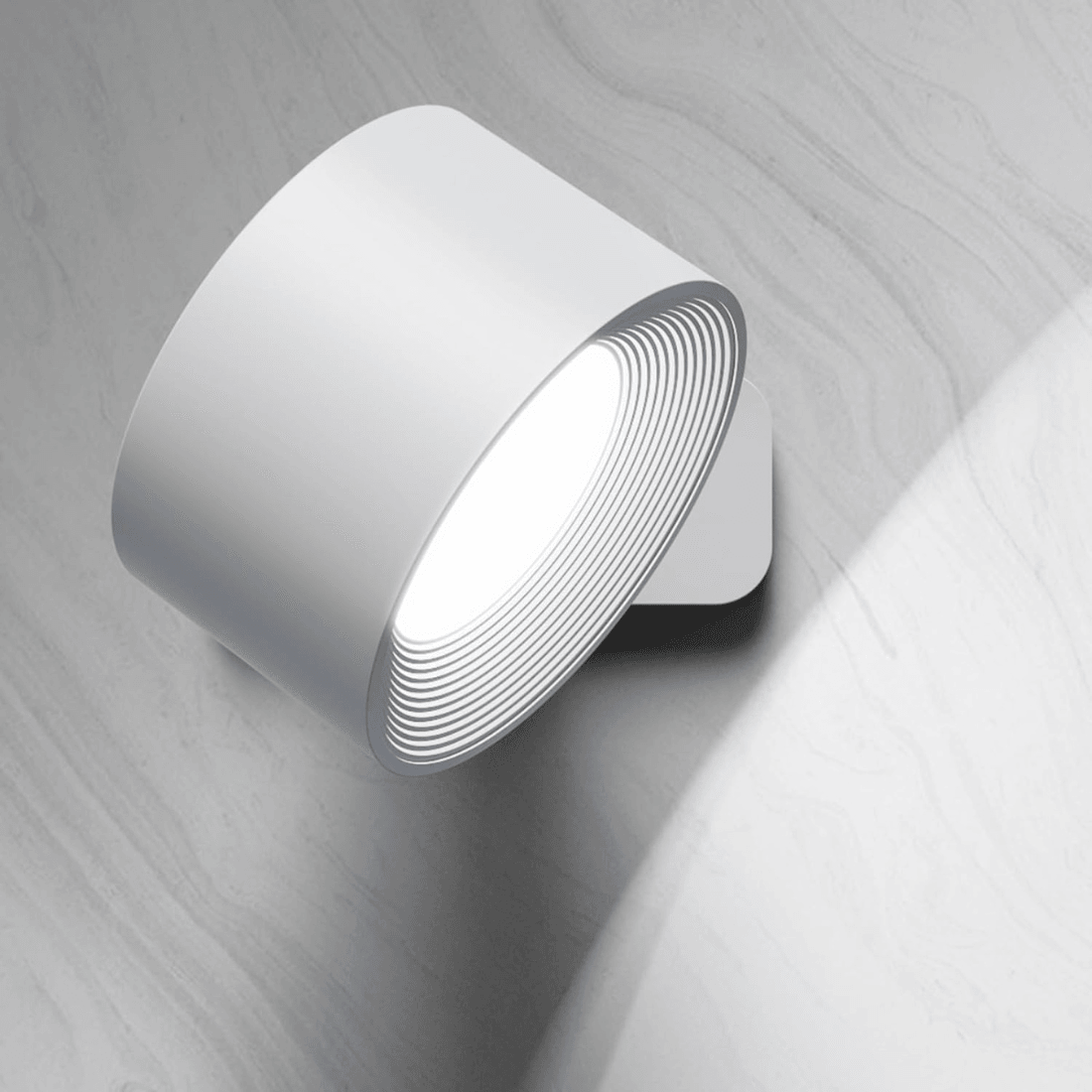 Avelena | 360° kabelloses wiederaufladbares Wandlicht | Vielseitige LED-Beleuchtungslösung