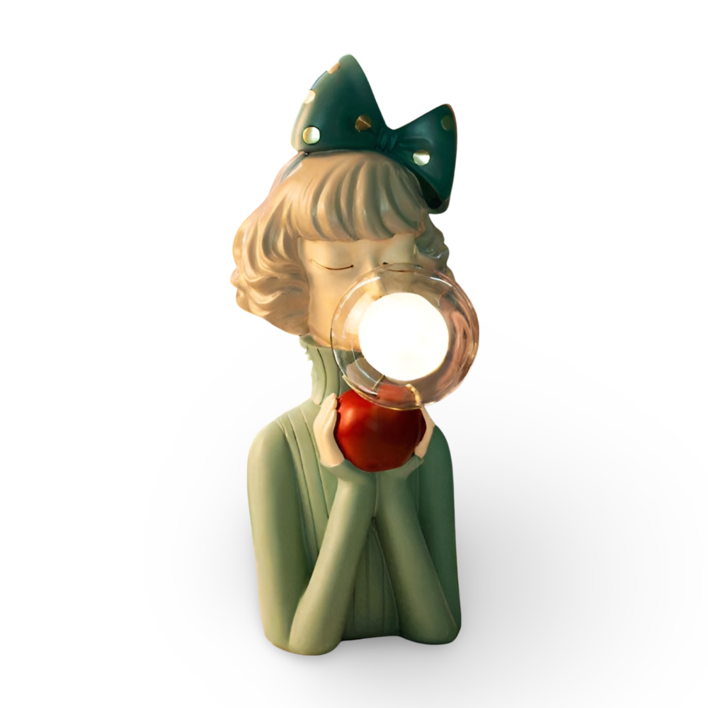 Avelena | BubbleFairies Tischlampe – Verzauberndes Quartet Cartoon Mädchen Figurine Licht