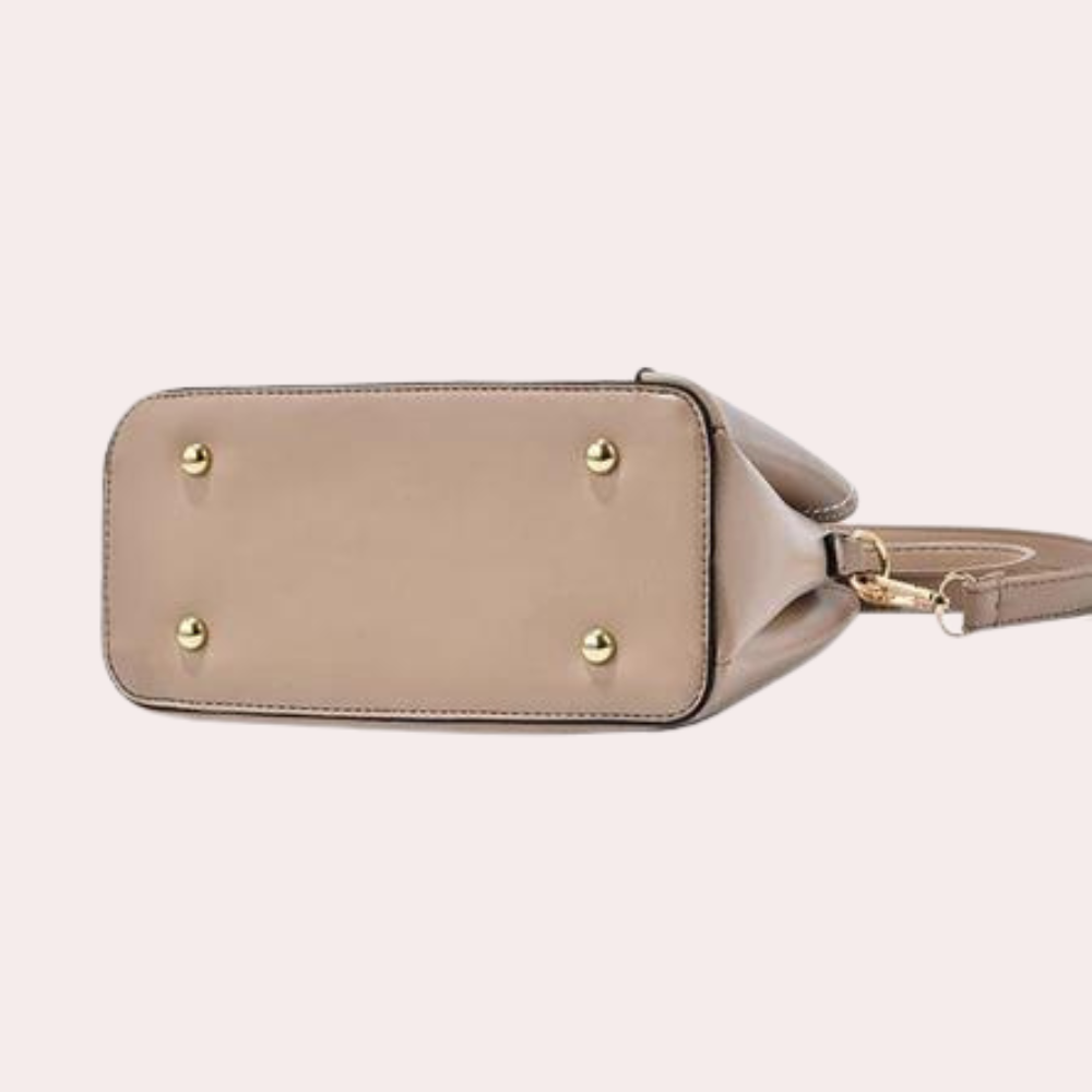Avelena | Vero – Elegante Lederhandtasche mit mehreren Fächern | Stylische Schulter- & Umhängetasche