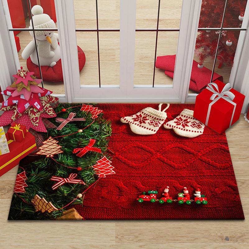 Avelena | Weihnachten Eingangstür Teppich