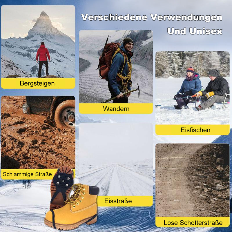 Avelena | Traktionsschiene Eis- und Schneegriff rutschfestes Silikon